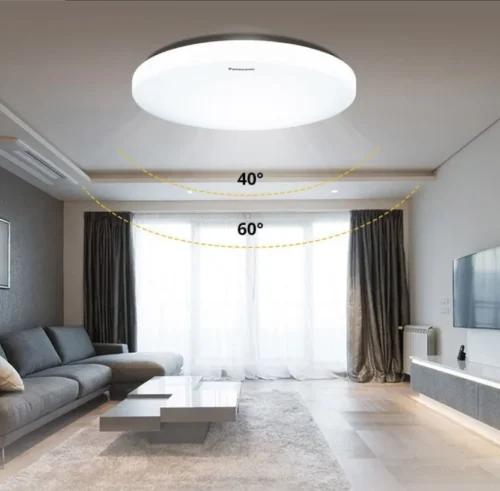 Panasonic - Đèn Ốp Trần Tròn Cảm Biến Ánh Sáng IP44 12W Sáng 6500K | HHGXQ142988